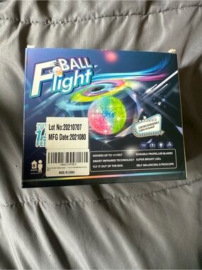 LED Hover Ball with Multicolor Light - USB Rechargeable